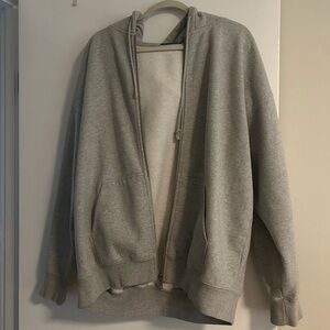 Brandy Melville Christy Zip-Up Hoodie